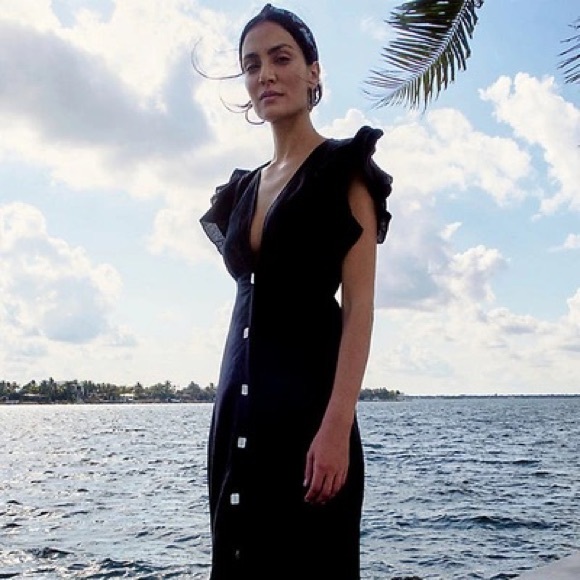 Cover up  Midi Dress ruffled, Anthropologie
Charlie Holiday - Picture 5 of 7